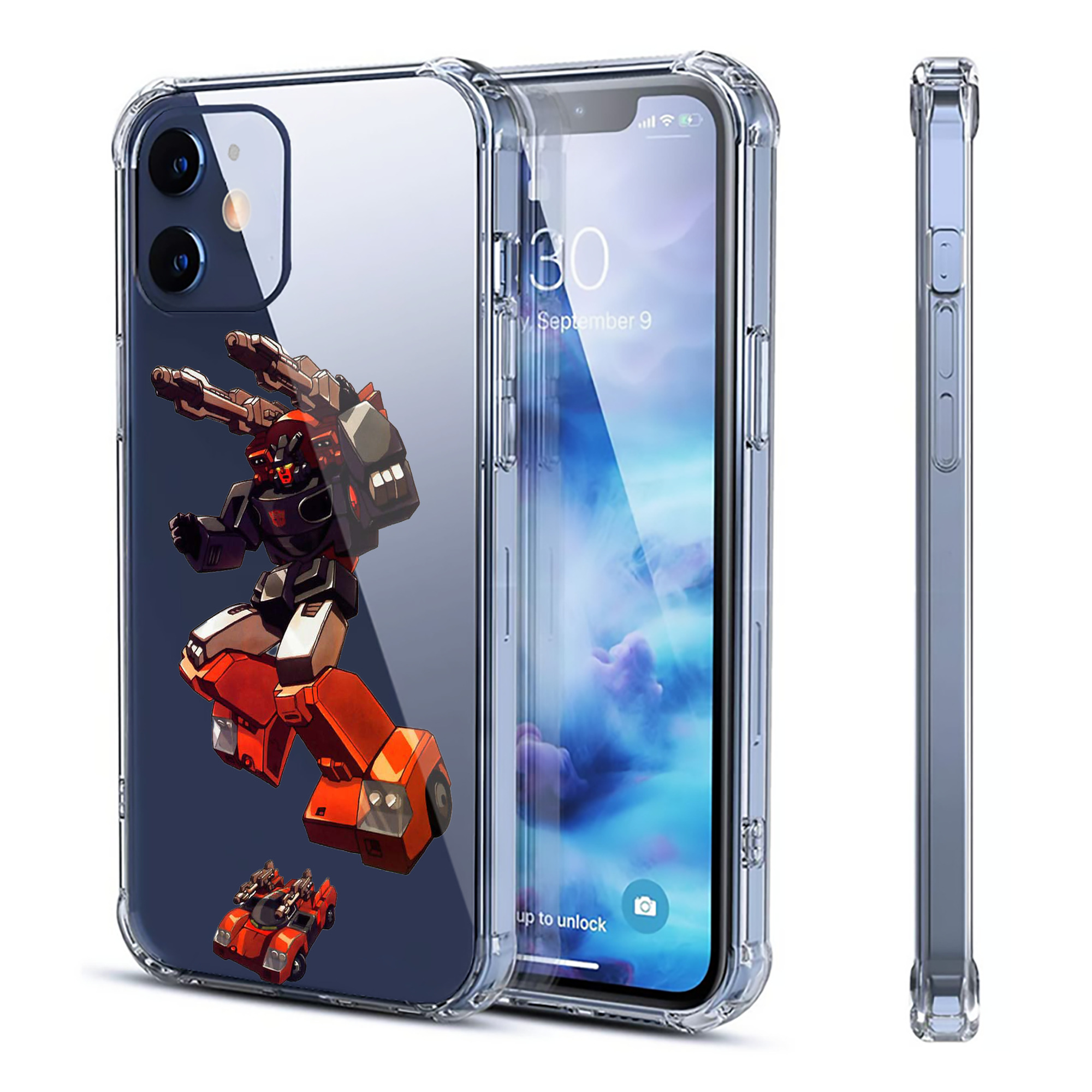 （画像用）  【iPhone 12シリーズ対応】透明スマホケース（クリアソフトケース）